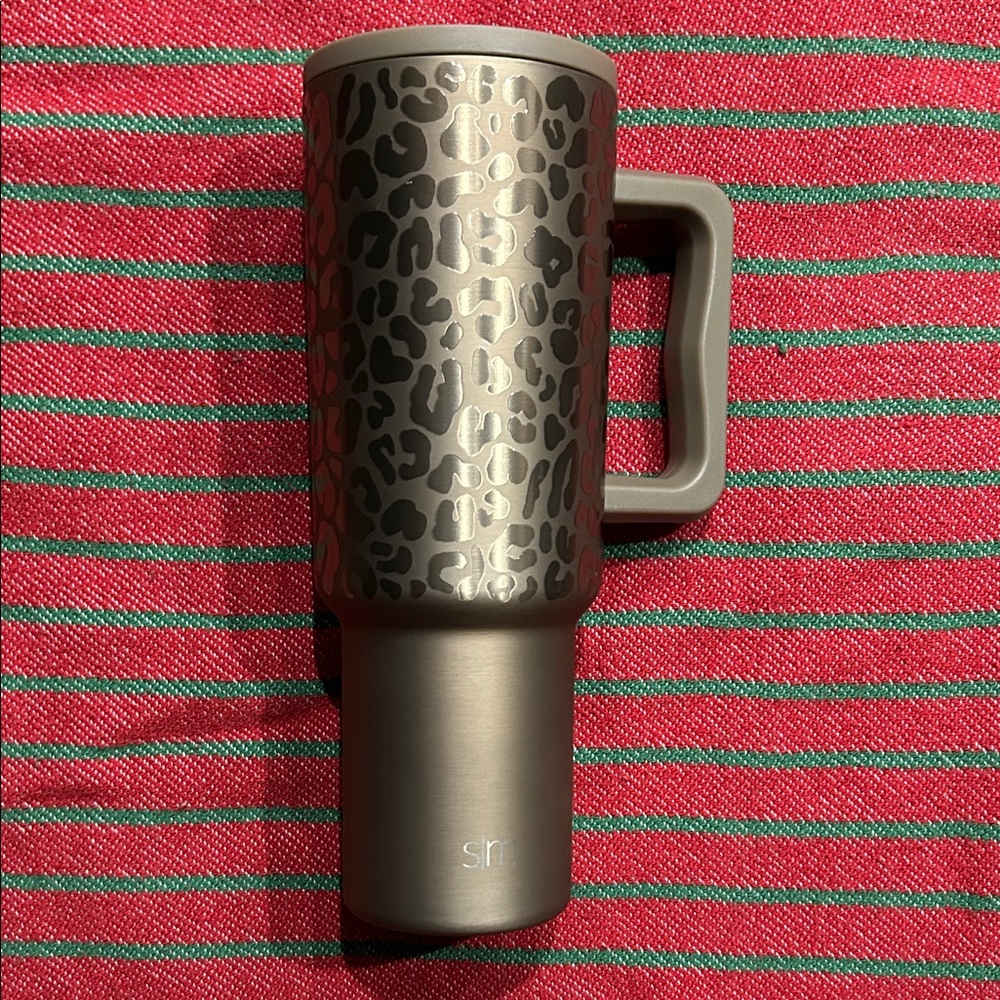 Simple Modern Tumbler Leopard Print